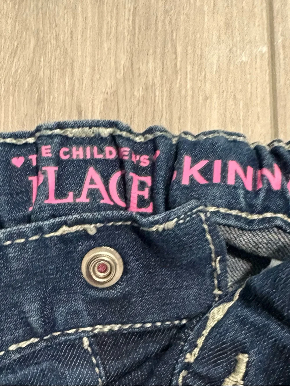 Children’s Place Girls' Dark Blue Stretch Denim Jeans. Size 4 T